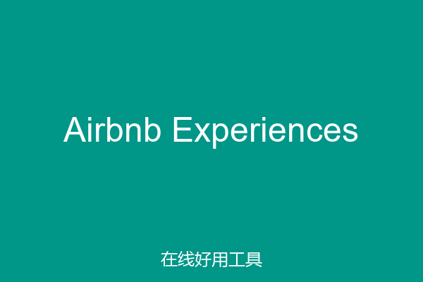 Airbnb Experiences