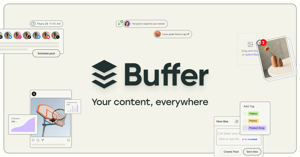 Buffer – 社媒排程管理